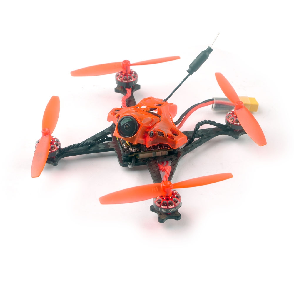 Eachine RedDevil V2 105mm 2-3S FPV Racing Drone Whoop PNP/BNF Crazybee F4 PRO Caddx EOS2 5.8G 25~200mW Nano VTX