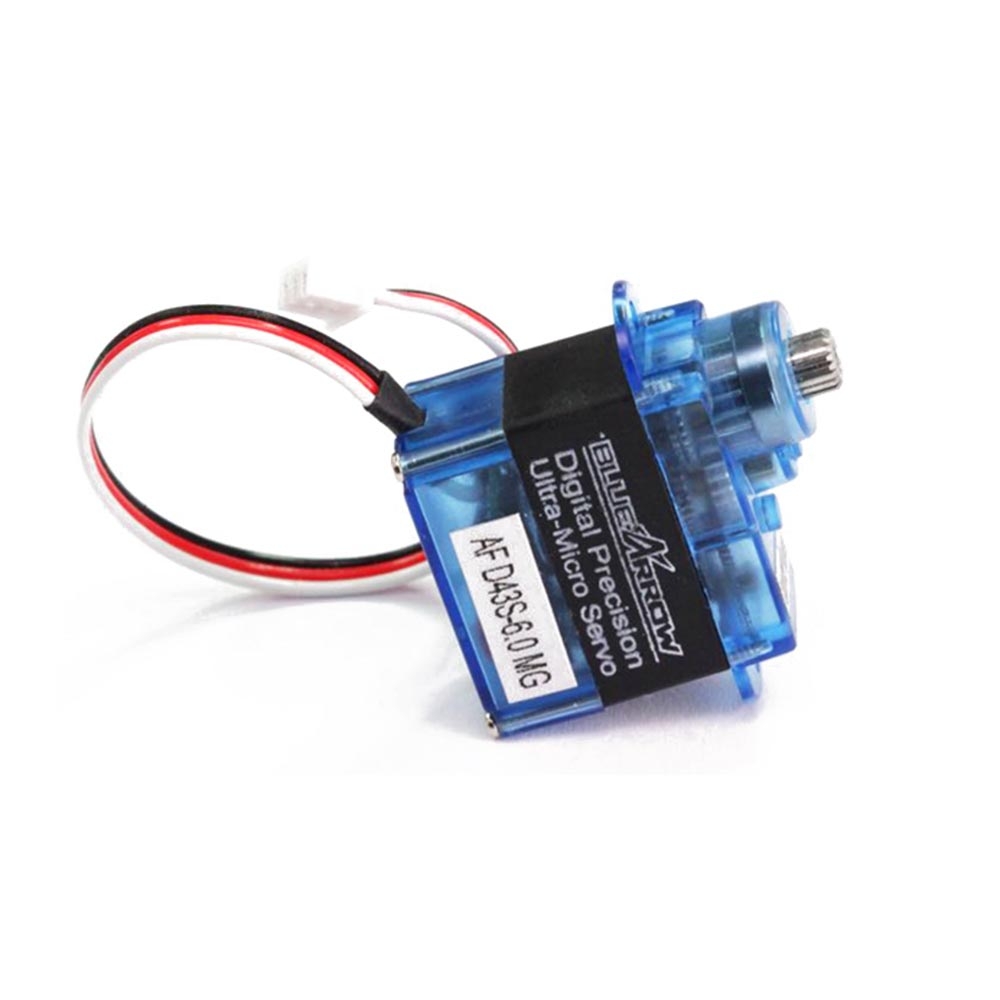 15% OFF FOR BLUEARROW AF D43S-6.0-MG Micro Metal Gear Digital Servo For XK K130 RC Helicopter