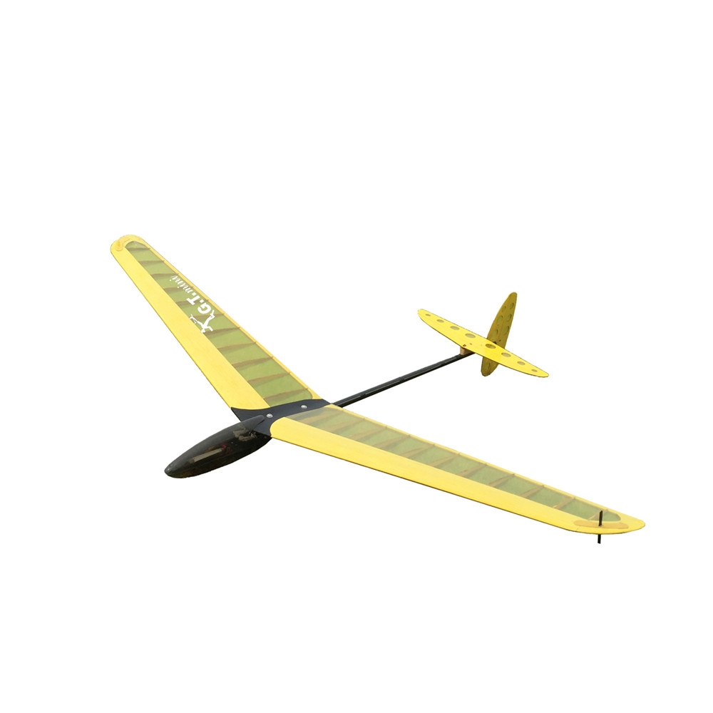 GTRC Mimi DLG 990mm Wingspan Balsa Wood RC Airplane Carbon Fiber Tube Aircraft Fixed Wing Kit