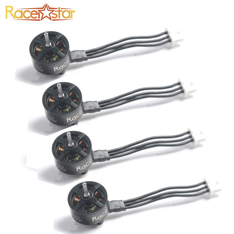 4PCS Racerstar & MAMBA 08028 2S 12000KV Brushless Motor 1.0mm Shaft With SH1.25 3PIN