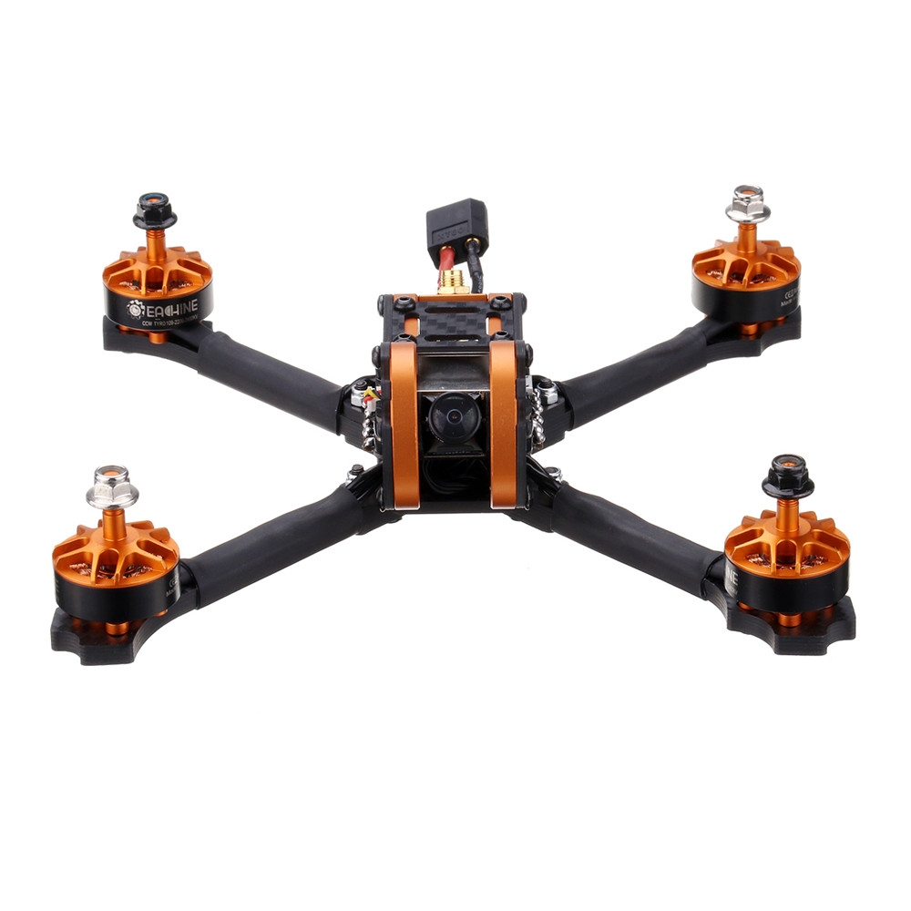 Eachine Tyro109 210mm DIY 5 Inch FPV Racing Drone PNP w/ F4 30A 600mW VTX Caddx Turbo Eos2 1200TVL Camera