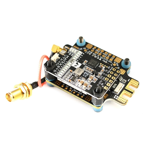 Matek BetaFlight F405-CTR Flight Controller Built-in PDB+Matek 5.8G Video Transmitter VTX-HV for RC Drone