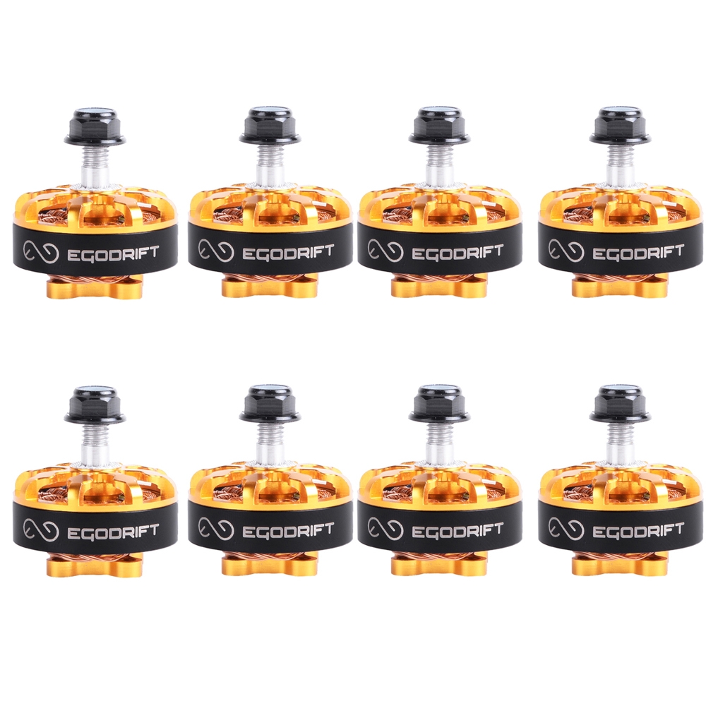 $119.99 for 8X EGODRIFT ATOM BABY 2306 1700KV 6S GOLD EDITION Brushless Motor