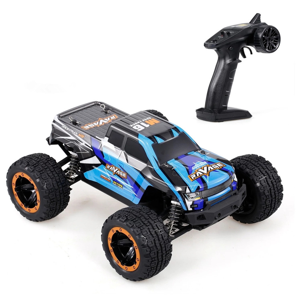 HBX 16889A Brushed 1/16 2.4G 4WD 30km/h RC Car with LED Light Electric Off-Road Truck RTR Model