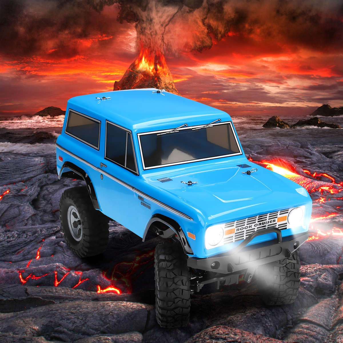 HSP RGT 136100 1/10 2.4G 4WD Racing RC Car Off-Road Rock Crawler Climbing High Speed ​​Truck Toy