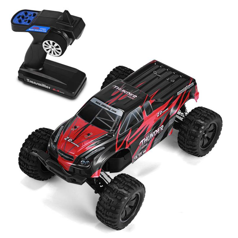 ZD Racing 9106-S 1/10 Thunder 2.4G 4WD Brushless 70KM/h Racing RC Car Monster Truck RTR Toys