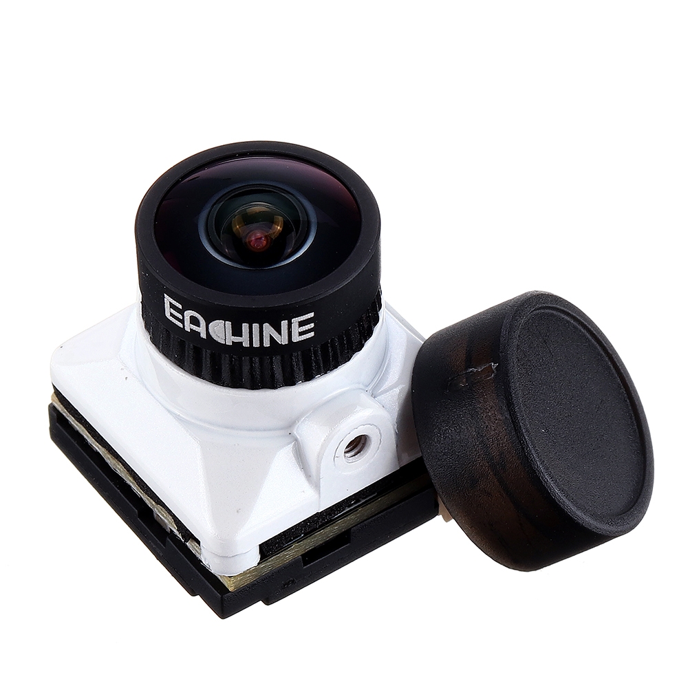 $19.99 for Eachine White Snake 2.1mm/1.8mm 1500TVL PAL/NTSC 16:9/4:3 Switchable HDR Mini FPV Camera With OSD Board for FPV Racing RC Drone