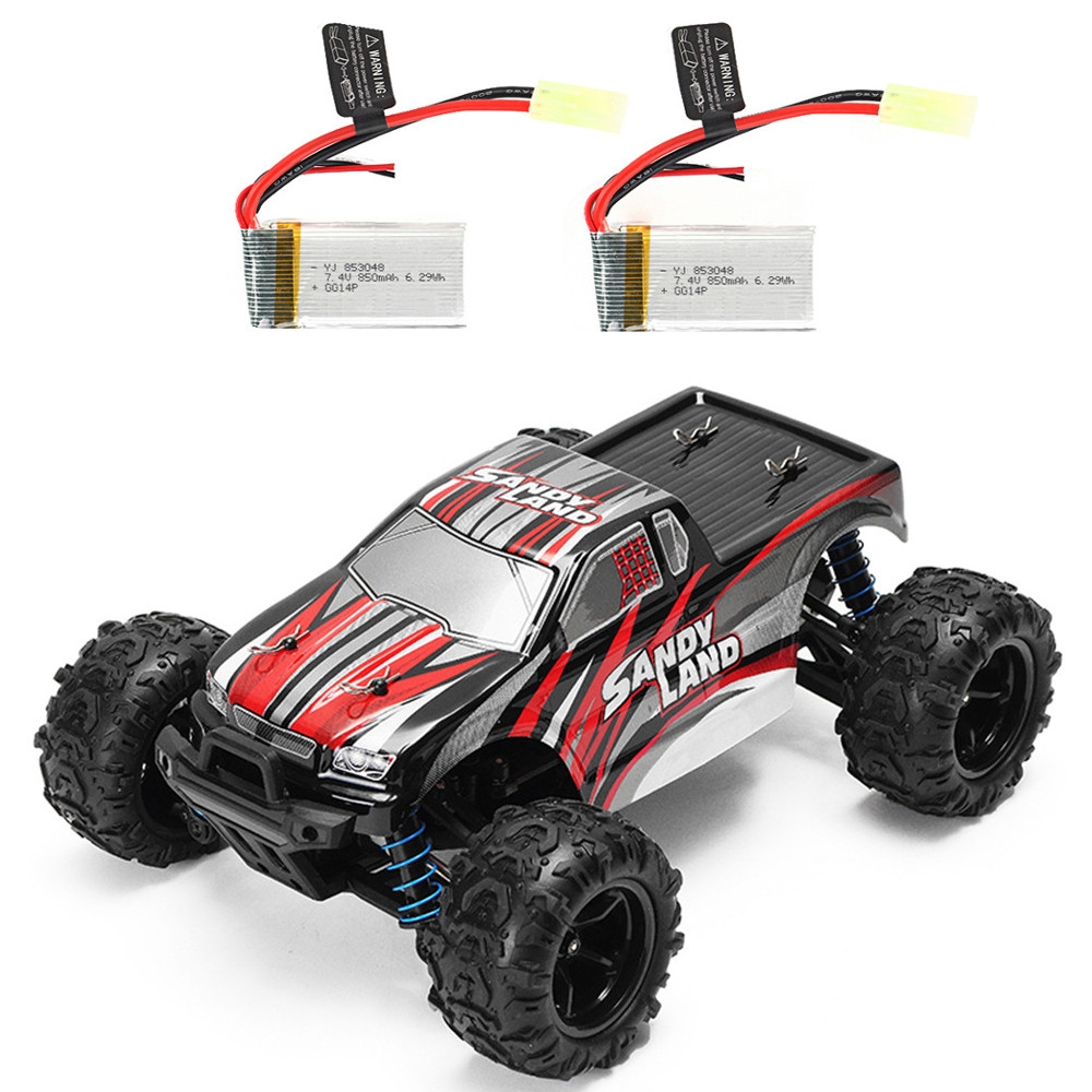 PXtoys 9300 RTR with Two Battery 1/18 2.4G 4WD Sandy Land Monster Truck ...