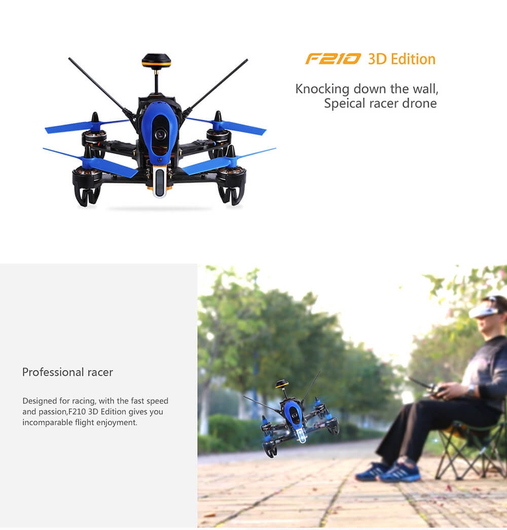 walkera f210 professional racer 5.8g fpv bnf rc