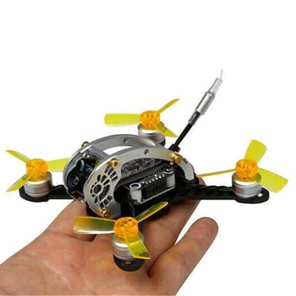 KINGKONG/LDARC FLY EGG V2 100 100mm RC FPV Racing Drone F3 12A 4in1 Blheli_S 25/100MW 800TVL